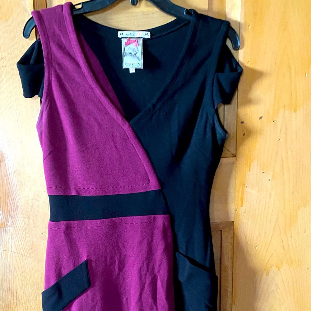 Yoana Baraschi Colorblock Dress Size Small